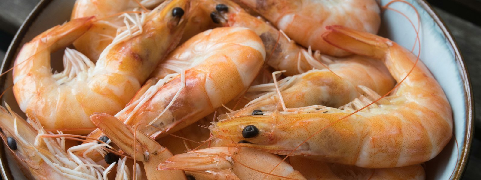 Seafood platter with lobster and shrimp